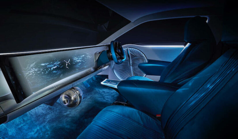 DS réinvente le futur de l’automobile avec son intérieur futuriste !